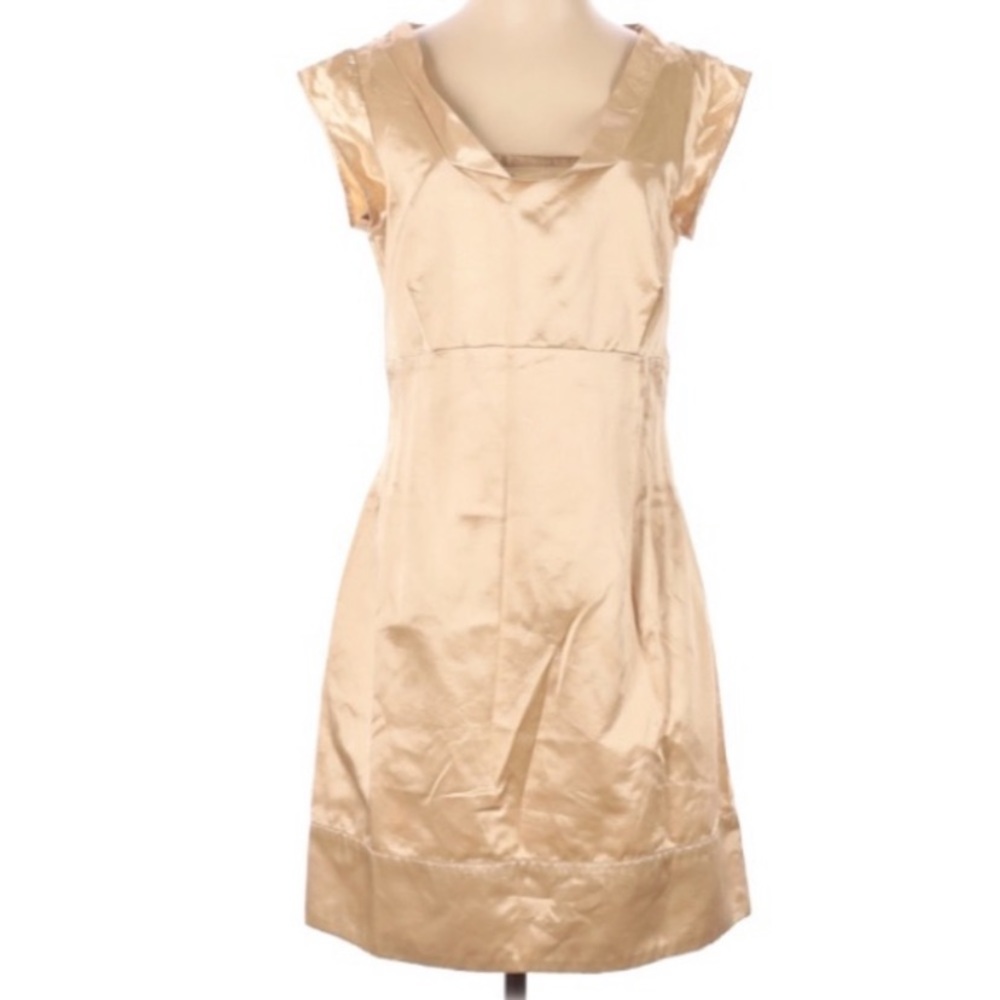 See by Chloe gold satin dress